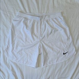 Nike Men's White Dri-Fit Shorts